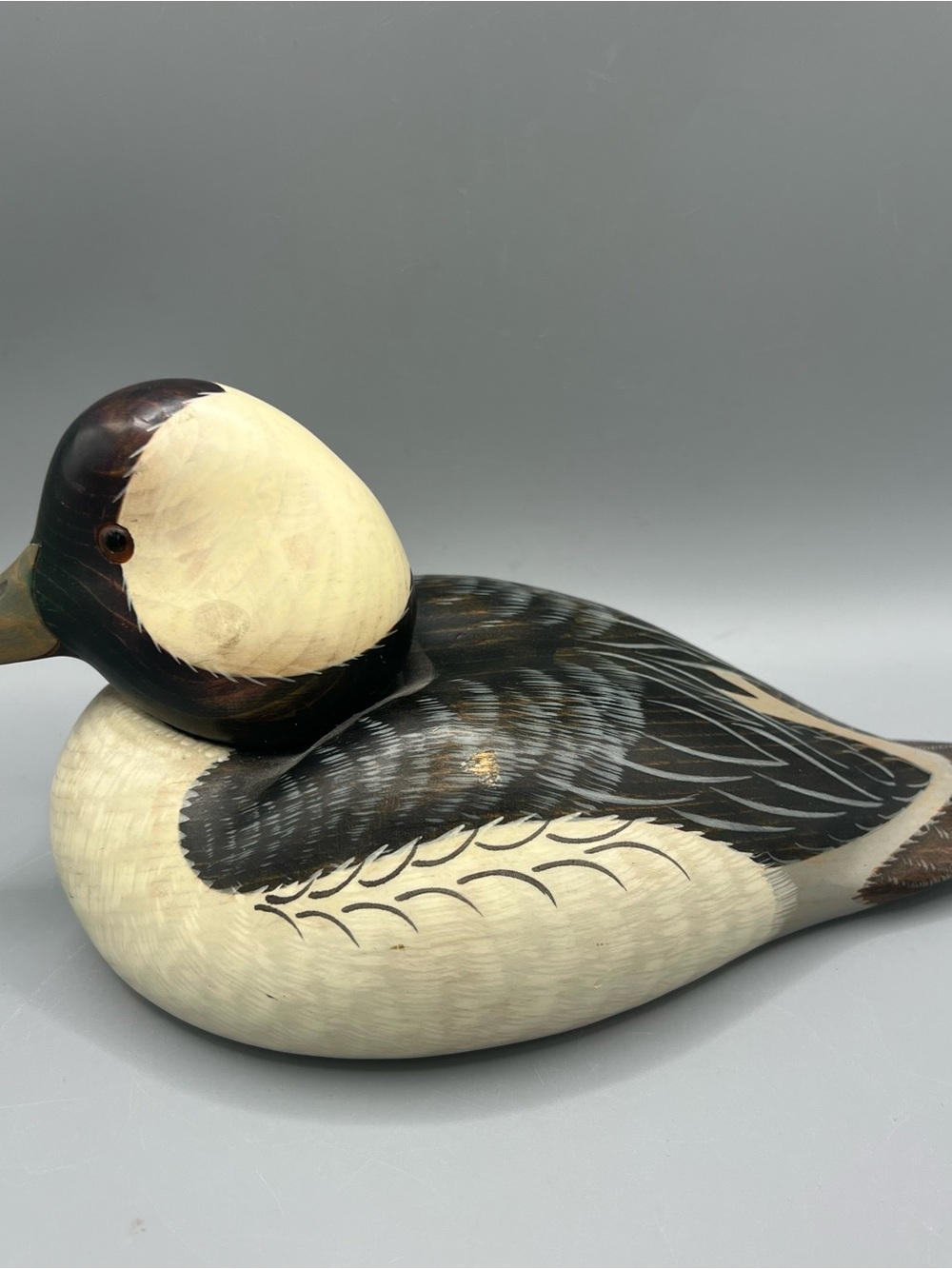 DUCKS UNLIMITED DRAKE BUFFLEHEAD DECOY! SPECIAL EDITION MEDALLION !